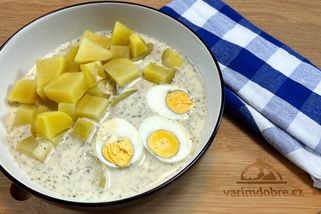 Tradiční koprová omáčka jako od babičky – snadný recept krok za krokem | Vařím dobře