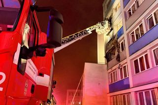 Desítky evakuovaných a zachráněných. V Praze hořelo na studentských kolejích - Novinky