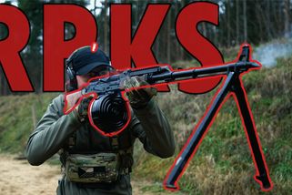 Vzácný lehký ruský kulomet RPKS Kalašnikov | Zbraně a vše kolem