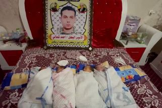 Palestince se narodila čtyřčata z pašovaného spermatu. Jedná se o formu odboje - Novinky