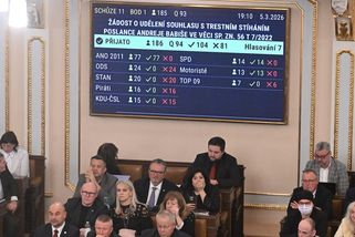 Babiš i Okamura se zatím soudu vyhnou. Proti jejich dalšímu stíhání bylo 104 poslanců ANO, SPD a Motoristů