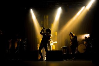 Anna K. dorazila na koncert na invalidním vozíku