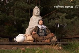 Pavel Liška po jízdě na čínské motorce konvertoval k buddhismu. A zpátky domu už na ní nechtěl jet | I like bike