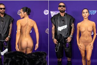 Slovenská Bianka napodobila Grammy. Na červený koberec dorazila nahá