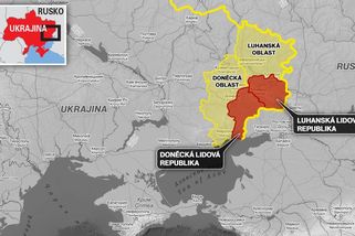 Kde probíhají nejtvrdší boje na Ukrajině - Novinky