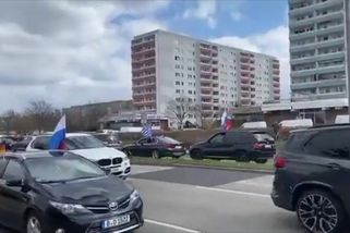 Video: Proruská kolona projela Berlínem. Měla sovětské vlajky i symbol Z - Seznam Zprávy