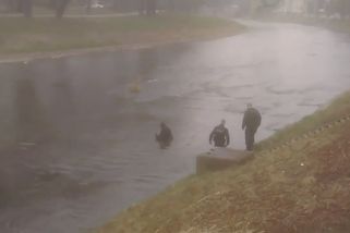 Kuriozita z Polska: Dva opilci se nelegálně brodili přes řeku do ČR, chtěli víc alkoholu | Zajímavá videa