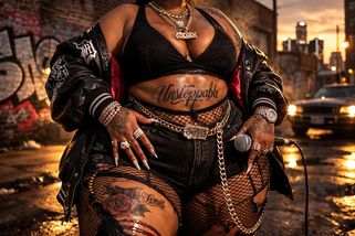 Dvě stě třicet kilo sebevědomí. Rapperka, která žalovala Lyft a odmítá se zmenšit