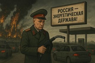Ropný obr bez benzínu. Putinův motor škytá, pumpy jsou na suchu