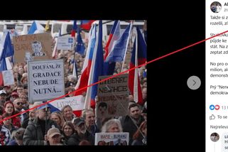 Aleš Svoboda znovu útočí na realitu. Demonstraci na Letné popsal urážkami, podsouváním i známými manipulacemi