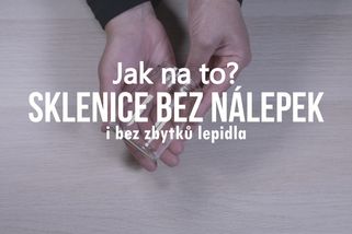 Jak odstranit staré etikety ze sklenic | Jak na to