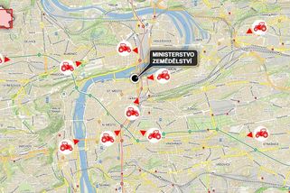 PŘEHLEDNĚ: Kdy a kde budou traktory blokovat Prahu - Novinky