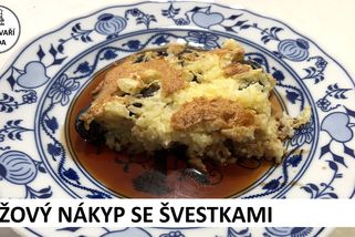 Rýžových nákyp se švestkami | Dnes Vaří Děda