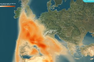 Nad Evropou se pohybuje obrovský oblak saharského prachu, ovlivní i Česko - Novinky