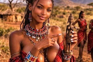 Obřezávání chlapců i děvčat mezi nestydatě přihlížejícími a africké štěstí v plné nahotě - Médium.cz