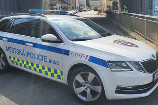 Nahá žena v centru Brna chtěla pokousat strážníka - Novinky