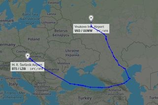 Fico dorazil do Moskvy. Musel letět přes jih - Novinky