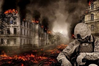 „Mír“ je kódové slovo pro fandění Kremlu. V důsledku znamená válku - Médium.cz