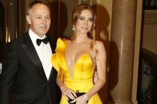 Andrea Verešová oslnila ve společnosti zářivě žlutou róbou. Prozradila, proč vsadila na model, ve kterém značně vynikl její hrudník