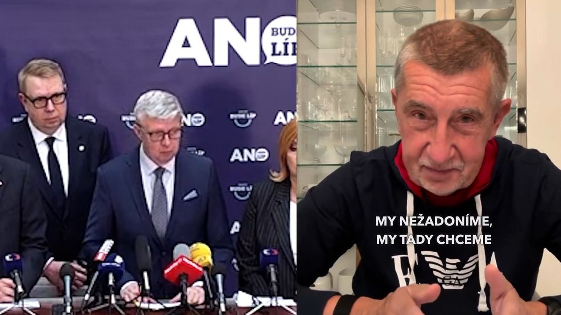 Havlíček popřel Babiše přímo před jeho zraky: ANO žádný rozpočet v šuplíku nemá - Novinky