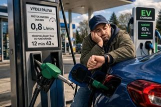 EU se chystá zpomalit tankování. Chce srovnat čas na pumpě s nabíjením elektromobilů