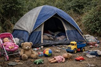 Děti žily ve stanu u letiště. Proč je mi z toho smutno? - Médium.cz