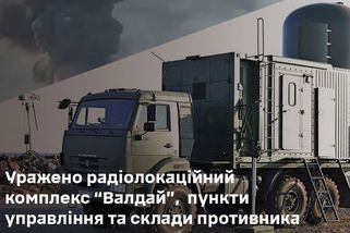 Ukrajinci zasáhli ruský radarový systém Valdaj - Novinky