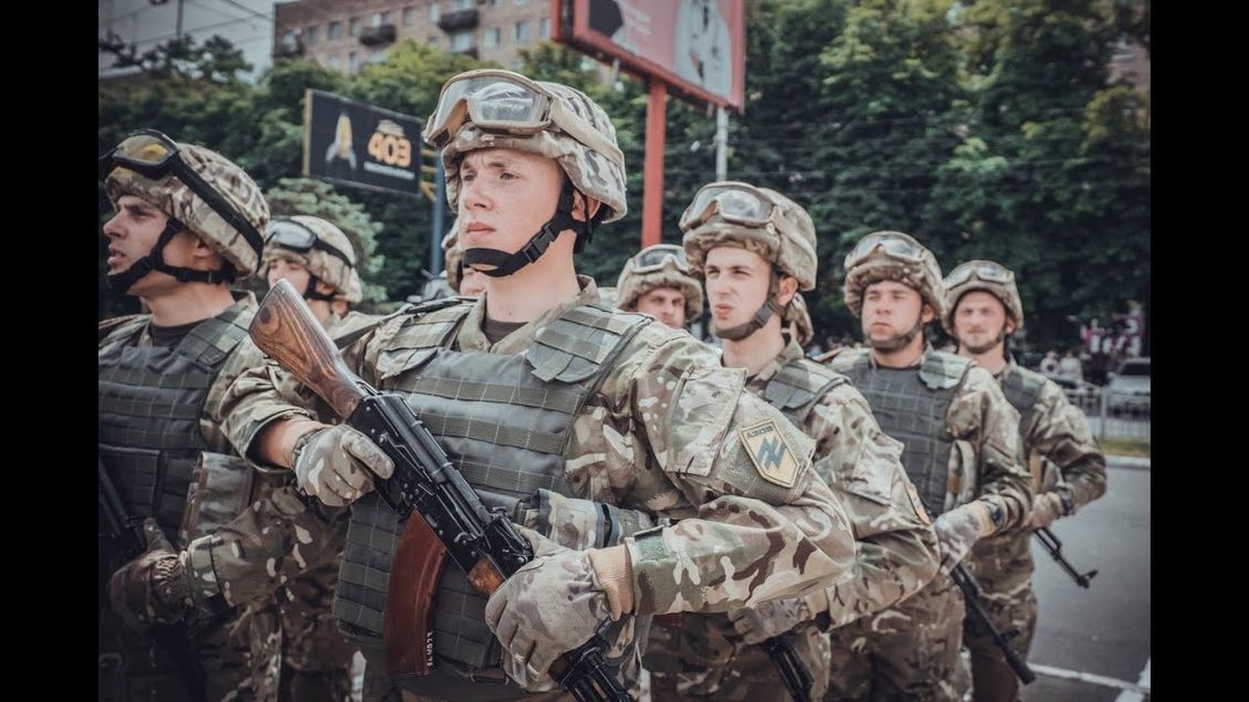 Azov military parade