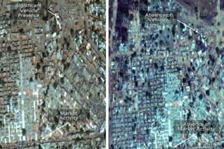 Naprosté prázdno v ulicích. Ze satelitních snímků súdánského Fáširu mrazí - Novinky