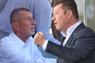 Okamura zase nedodržel dohodu, rozčílil se Babiš....