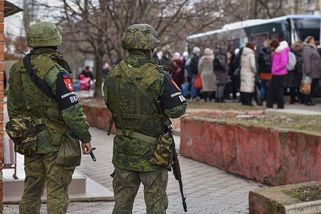 Propagandista přiznal, že se na Ruskem okupovaných...