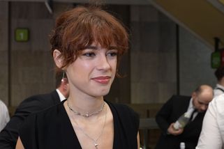 Anna Dvořáková oblékla na Lvy šaty za 300 korun ze sekáče