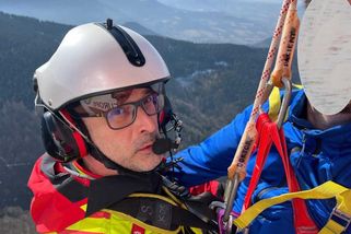 Letečtí záchranáři zasahovali u zraněného turisty v Beskydech