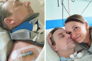 Táta tří dcer skočil do bazénu a zlomil si obratle. Policisté pro něj uspořádali sbírku - Novinky