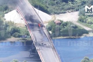 Ukrajinci v Kurské oblasti zničili most přes řeku Sejm - Novinky