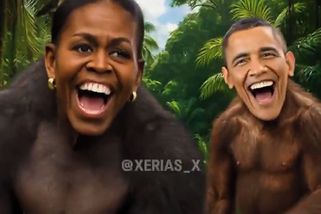 Trump zveřejnil rasistické video, kde z Obamových udělal lidoopy - Novinky