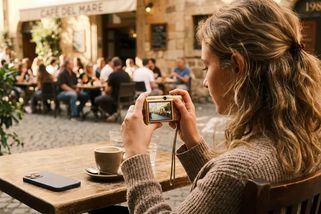 Když lidé touží po nedokonalosti: Odkládají mobily a sahají po kompaktech