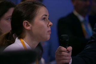 „To je teda hustý.“ Do rozjetého Trumpa v Haagu docela šila ukrajinská novinářka - Novinky