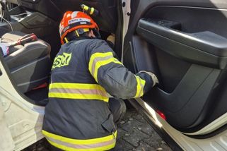 Kočka uvízla ve voze ve Zlíně, pomohli až hasiči