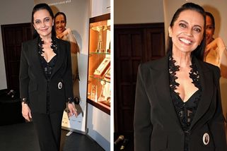 Vražedný výstřih a černá krajka: Lucie Bílá má těsně před 60 a nikdy nebyla víc sexy!