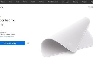 Apple má vlastní čisticí hadřík. Cena je absurdní, čeká se na něj měsíc - Novinky