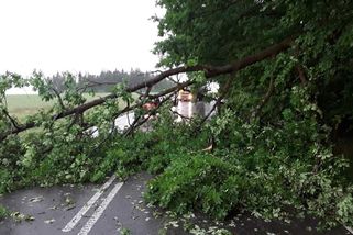 Bouřky řádily po celém Česku - Novinky