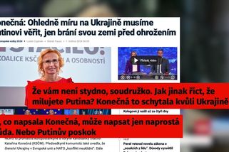 Dostala strašlivou čočku. Komunistku Konečnou lidé totálně rozsekali, některé reakce ani nelze publikovat | Dvorana slámy