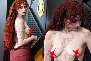 Jen sukně zavěšená za bradavky! Loňská držitelka Grammy za objev roku letos pořádně šokovala