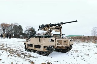 Robot TW 12.7 odrážel 45 dní ruské útoky. Pokusy z...