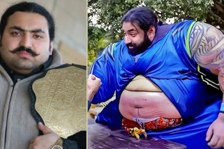 Podívejte se na ty rozměry! žasl komentátor. Nejsilnější muž světa v ringu zničil 5 soupeřů najednou