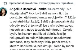 Babiš útočí na Seznam. Kritika médií je legitimní, nepodložená obvinění už ne