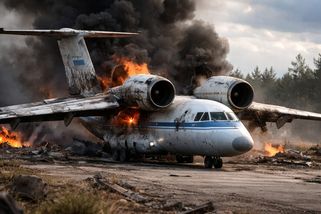 Video: Krym v plamenech. Ukrajinci rozmetali Oriony a vyřadili An-72P