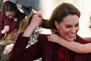 Když jde protokol stranou: Děti se dojemně vrhly na princeznu Kate