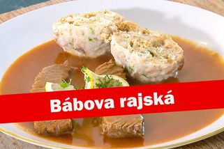 Rajská omáčka od Babici je ráj na zemi. Vyzkoušejte tradiční český recept | Babicova televize